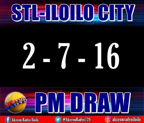 stl iloilo city result today 2pm